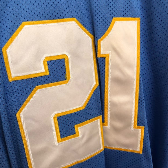 REEBOK Equipment NFL Sz 52 Stitched Jersey LaDainian Tomlinson #21 Chargers - Picture 5 of 16